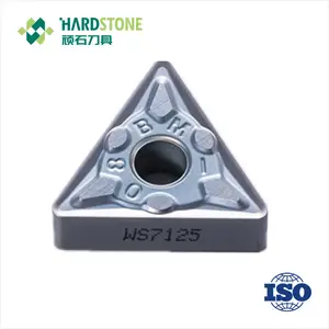 超硬旋削インサートTNMG1604旋盤工具に使用するステンレス鋼の加工ハードストーンカーバイドインサート
