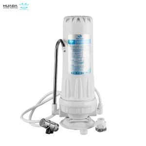 Filter Water Systems Portable One-Stage Manual Water Filter Stainless Steel With Activated Carbon For Household Use Made From PP Ceramic