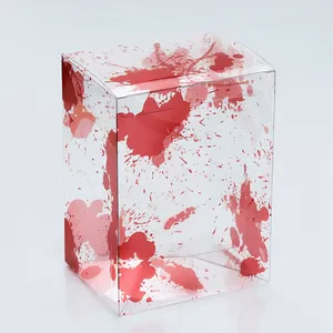 Boîte plastique de jouets transparents et durs, emballage plastique de projecteur de sang en animal domestique, protecteur de boîtier Funko Pop