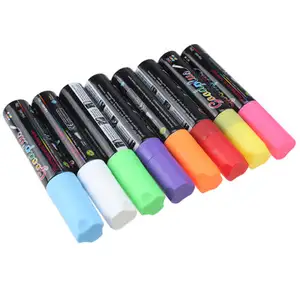 15 mét JUMBO Tip-SuperChalks Đa Màu Lỏng Chalk Markers-8 Túi-Brilliant Màu Sắc Đậm