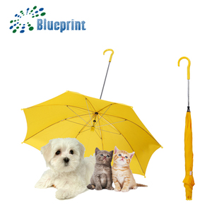 Proveedor Chino amarillo invertido lluvia perro diseño paraguas - Product Image 1