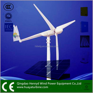 Système hybride éolien solaire HLD avec éolienne 1kw 24v 48v pour la maison - Product Image 4