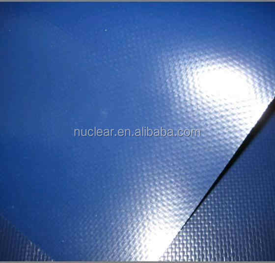 Ncf 1mm Pvdf Lacquer Pvc Coated Tensile Roof Tarpaulin Fabric for Soft Tensile Membrane Structure