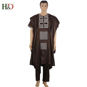 H & D Dernière conception de costume hommes <span class=keywords><strong>2022</strong></span> Hommes <span class=keywords><strong>Chemise</strong></span> Pantalon Costumes de mariage africains - Product Image 2