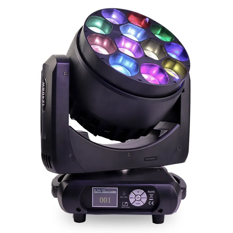 Grote Evenement Podium 12X40W Pixel Zoom Beam Wash Led Moving Head Licht