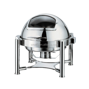 Plat de service de buffet en acier inoxydable pour hôtels et restaurants - Product Image 2