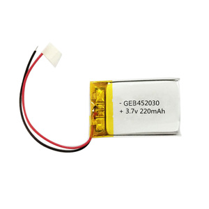 Li-ion 3.7 볼트 220 미리암페르하우어 452030 충전식 리튬 폴리머 battery - Product Image 3
