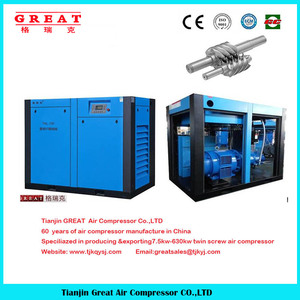 Compressore d'Aria a Vite Diesel Portatile da Fabbrica Cinese, 7-13 Bar, 390CFM, Motore Raffreddato ad Aria per Delling - Product Image 2