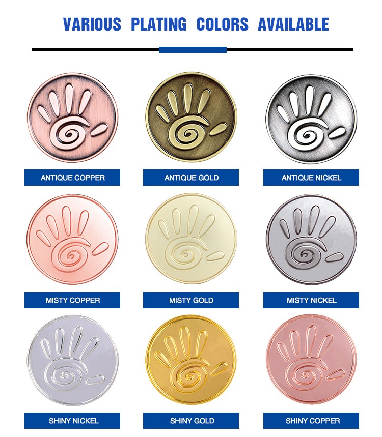 All custom plating colors