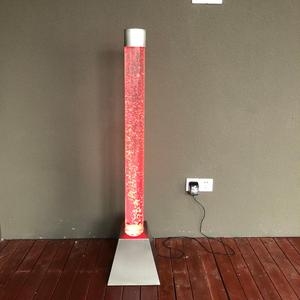 Tube à bulles <span class=keywords><strong>d</strong></span>'<span class=keywords><strong>eau</strong></span> <span class=keywords><strong>d</strong></span>écoratif en acrylique, colonne à bulles <span class=keywords><strong>d</strong></span>'<span class=keywords><strong>eau</strong></span> ronde avec lumière LED et lumière modifiable pour <span class=keywords><strong>salle</strong></span> sensorielle - Product Image 5