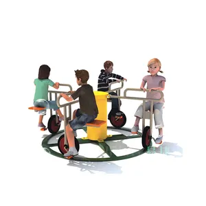 Yeni Model 4 tekerlekli renkli sürme makinesi eğlence spor ekipmanları çocuk döner sandalye