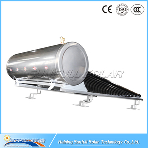 Sistema de <span class=keywords><strong>Calentador</strong></span> de Agua <span class=keywords><strong>Solar</strong></span> Presurizado con Tubos de Calor para Techos Inclinados - Product Image 2