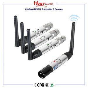 Yüksek kalite 2.4G kablosuz DMX512 verici ve alıcı için sahne ve DJ aydınlatma - Product Image 3