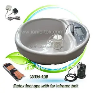 Bio detox foot spa dengan besar layar LCD