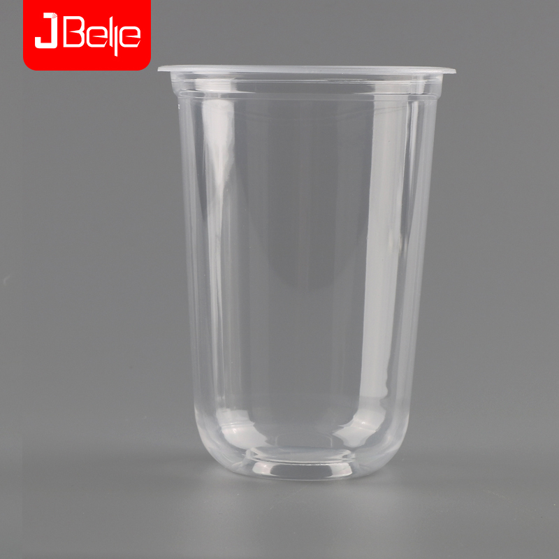 500-89, 16 унций, 500 мл, U-образная прозрачная пластиковая чашка для питья pp, одноразовая