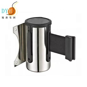 2m 5m stainless steel safety retractable belt barrier