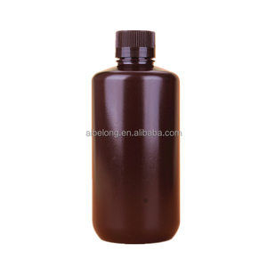 IBELONG Chai Nhựa Đựng Thuốc Thử Nhựa PP HDPE Tròn Màu Nâu Hổ Phách 500Ml 1000Ml Chất Lượng Cao Bán Sỉ Chất Lỏng Có Giá Dưới Cùng - Product Image 3