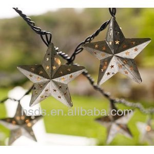 форме звезды рождественский свет шнура света из китая