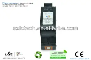 brand new for hp compatible printer remanufactured ink cartridge 78