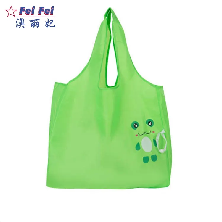 Reusable Shopping Tote bags Nylon Reusable Foldable Bag