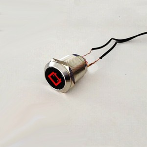 Lumière indicatrice personnalisée de 22 mm en métal étanche IP68 pour niveau d'huile/batterie/ABS/ESP/ direction de véhicule/phares antibrouillard - Product Image 1