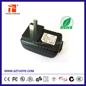 Alibaba en español OEM 5 v 2a adaptador de corriente usb con ee.uu. / reino unido / AU / EU opcional enchufe - Product Image 4