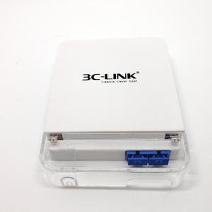 1-2 core SC simplex dupleks serat optik bersama ftth soket dudukan dinding outlet kotak serat - Product Image 1