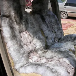 Fox skin fur skin universal size Sheepskin Car Seat Cover