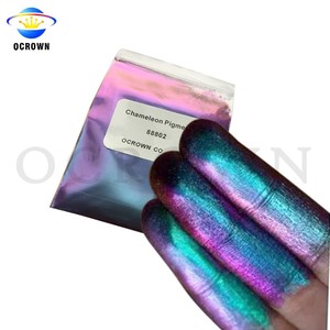 Wholesale mica powder neon pigment multichrome pigment for eye shadow nail car paint <strong>plastidip</strong> powder - Product Image 6