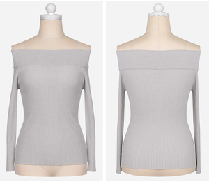 2017 Primavera Nuevo Cuello <span class=keywords><strong>Barco</strong></span> <span class=keywords><strong>Manga</strong></span> Larga Noche de <span class=keywords><strong>La</strong></span> Señora Delgada Knit Sweater Pullover - Product Image 5