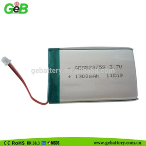 GEB Li ion Battery 3.7V 1200mAh 703450 mAh - Product Image 4
