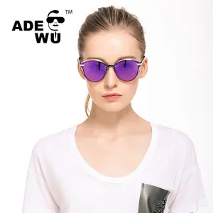 Ade Wu WDP0824 Hollywood Luxe Kleur Lenzen Vintage Gepolariseerde Zonnebril Nieuwigheid Producten Voor Vrouwen