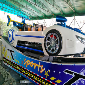 Ventes chaudes Nouvelles attractions <span class=keywords><strong>de</strong></span> parc d'attractions <span class=keywords><strong>Voiture</strong></span> <span class=keywords><strong>de</strong></span> <span class=keywords><strong>course</strong></span> à grande vitesse sur <span class=keywords><strong>piste</strong></span> Deux mini-vagues <span class=keywords><strong>Voiture</strong></span> volante pour 2018 - Product Image 4
