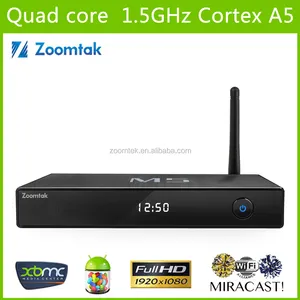 Navegador web smart tv box zoomtak m5 Amlogic S805 1.5 Ghz 1 GB 8 GB xbmc <span class=keywords><strong>internet</strong></span> tv caja del receptor - Product Image 1