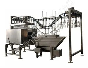 New Automatic Small Abattoir Poultry Cleaning Slaughterhouse Equipment Chicken Mobile Slaughter Unit Machinery Slaughtering Line