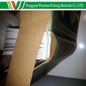 Blanc/marron papier crêpé <span class=keywords><strong>machine</strong></span>, 115g kraft papier, 300 mètres par rouleau de papier d'artisanat - Product Image 3