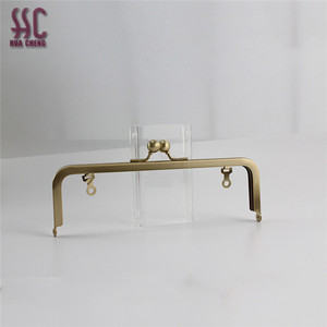 Promotionnel 8*3 pouces sac à main en métal cadre baiser serrure sac cadre & ball fermoir de bourse en métal cadre - Product Image 4