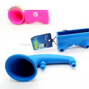 2024 thân thiện với môi điện thoại di động <span class=keywords><strong>Silicon</strong></span> cao su trumpet hà mã Loud Loa loa loa - Product Image 1