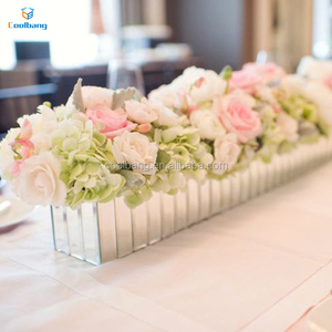 Wedding Decoration Cube Glass <strong>Vase</strong> Flower square Mirrored <strong>Bubble</strong> <strong>Vase</strong> - Product Image 4
