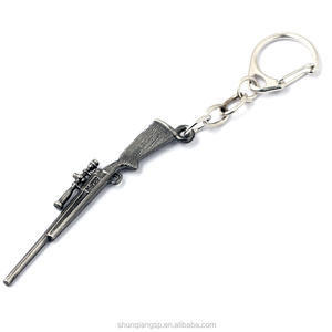 <span class=keywords><strong>CSGO</strong></span> vũ khí súng Keychain CF AK47 M4A1 Súng chế độ Mặt dây chuyền móc chìa khóa vòng chìa khóa cho men's Quà Tặng kích thước 6cm - Product Image 4