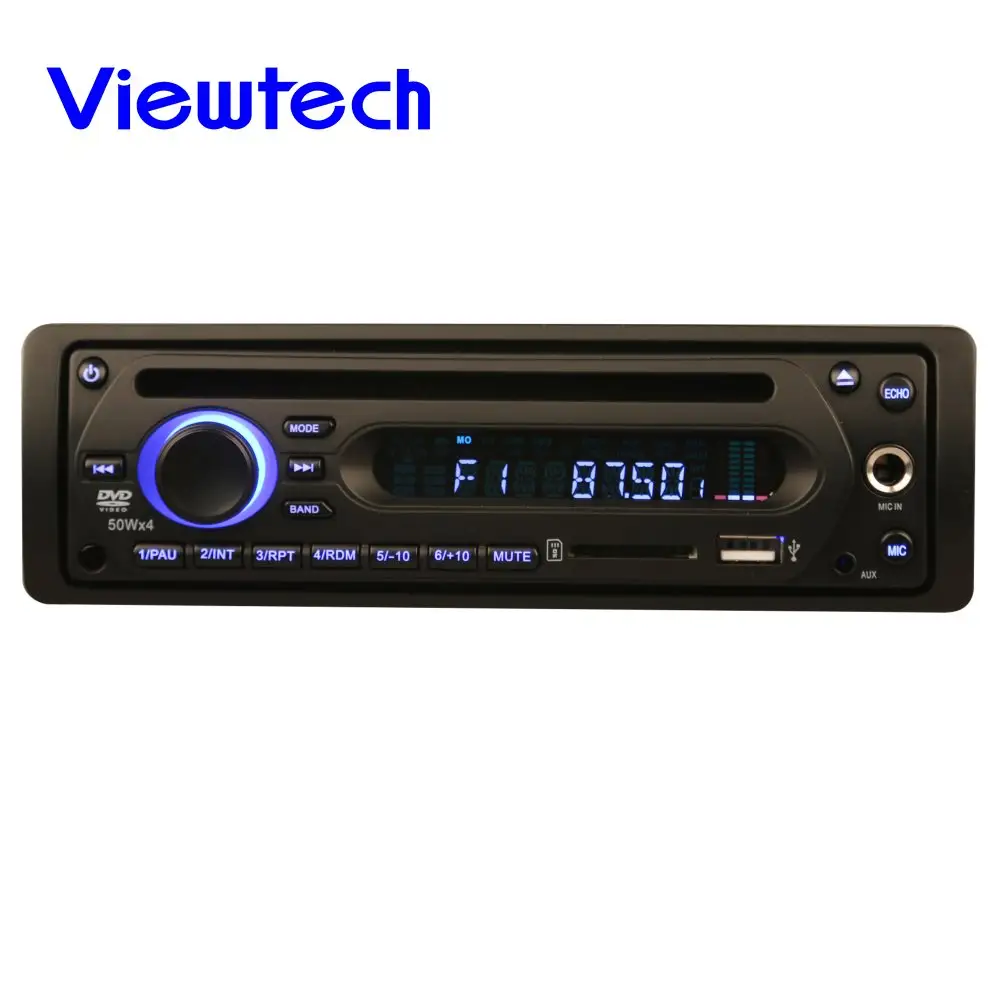 24 V Satu Din Truk Pelatih Auto Radio De Carros dengan USB SD FM Bus 4 Channel Amplifier Mobil Radio