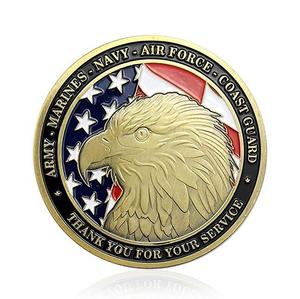 Diseñe la botella suave de la moneda del abrelatas de la bandera del Ejército de los EE. UU. Del <span class=keywords><strong>esmalte</strong></span> suave - Product Image 5