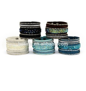 Alibaba chine fournisseur <span class=keywords><strong>hot</strong></span> tendance élégant fantaisie cristal lesbiennes bracelet - Product Image 6