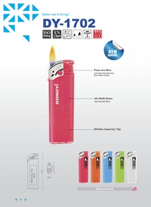 Dongyi2019 Nouvelle Arrivée Top Vente Mode <span class=keywords><strong>Pas</strong></span> <span class=keywords><strong>Cher</strong></span> Haute Qualité Coloré Ultra mince En Plastique briquet Électrique 81*27.4 * 9mm-DY 1702 - Product Image 5