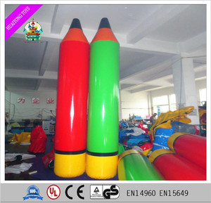 Thương mại <span class=keywords><strong>Inflatable</strong></span> bút chì khóa học trở ngại tiếp sức đua bánh CE chứng nhận cho trường thể thao ngày lễ hội trò chơi - Product Image 2