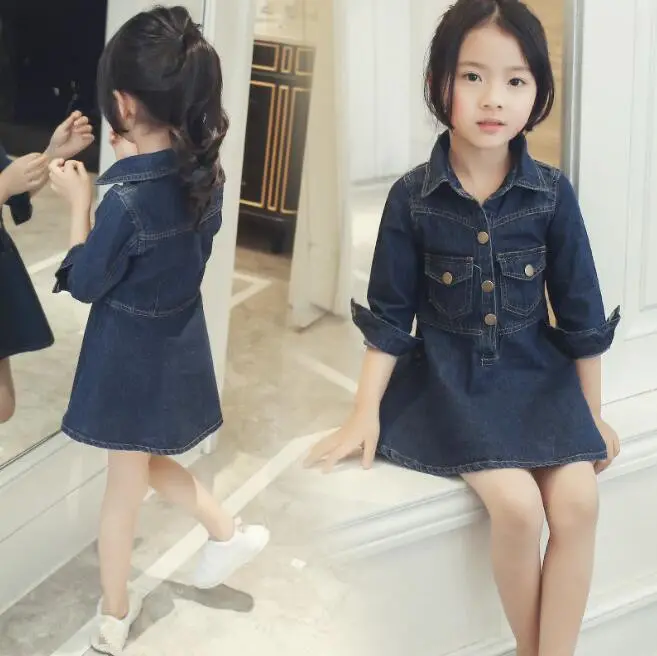 Cy10489a Baju Anak Perempuan Bayi Desain Rok Jin Unik