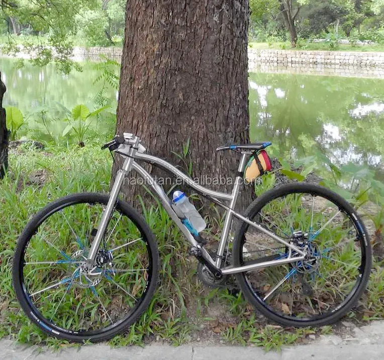 เฟรมจักรยานเสือภูเขา29er,ขายไททาเนียม XTR Cyclocross ดิสก์เบรก700Cx40C