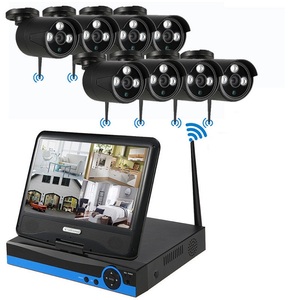 960 p HD Home <span class=keywords><strong>seguridad</strong></span> sistema <span class=keywords><strong>de</strong></span> cámara inalámbrica WiFi 8CH red IP NVR Kits - Product Image 1