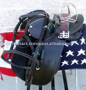 Leather Dressage <b>Saddle</b>. - Product Image 2