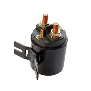 Interruptor de solenoide, 12V, 24V, relé de arranque de Motor eléctrico de CC